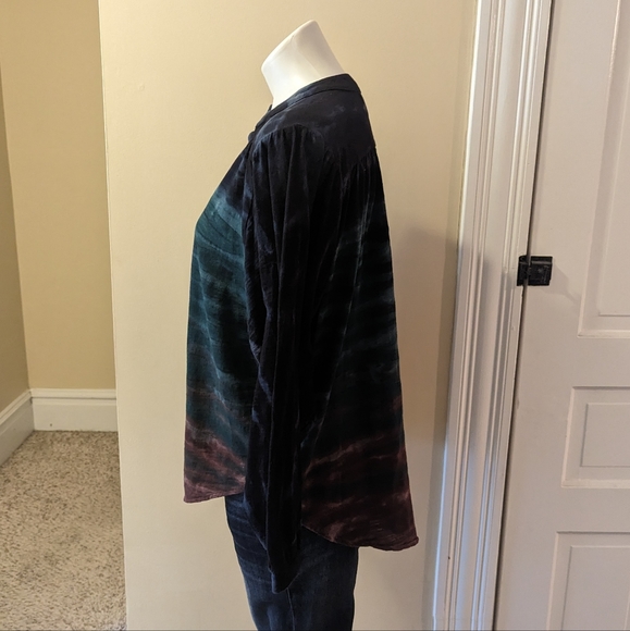 River + Sky organic cotton Slub Ojai blouse size xs - Picture 5 of 11